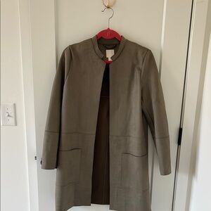 Elegant Olive Women's Coat